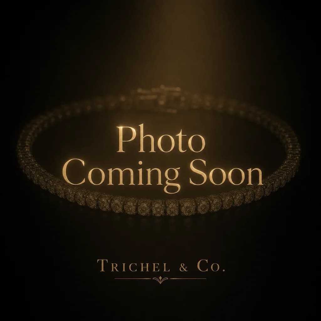 heart lab-grown diamond ring in solid gold, IGI certified Trichel & Co. image 1