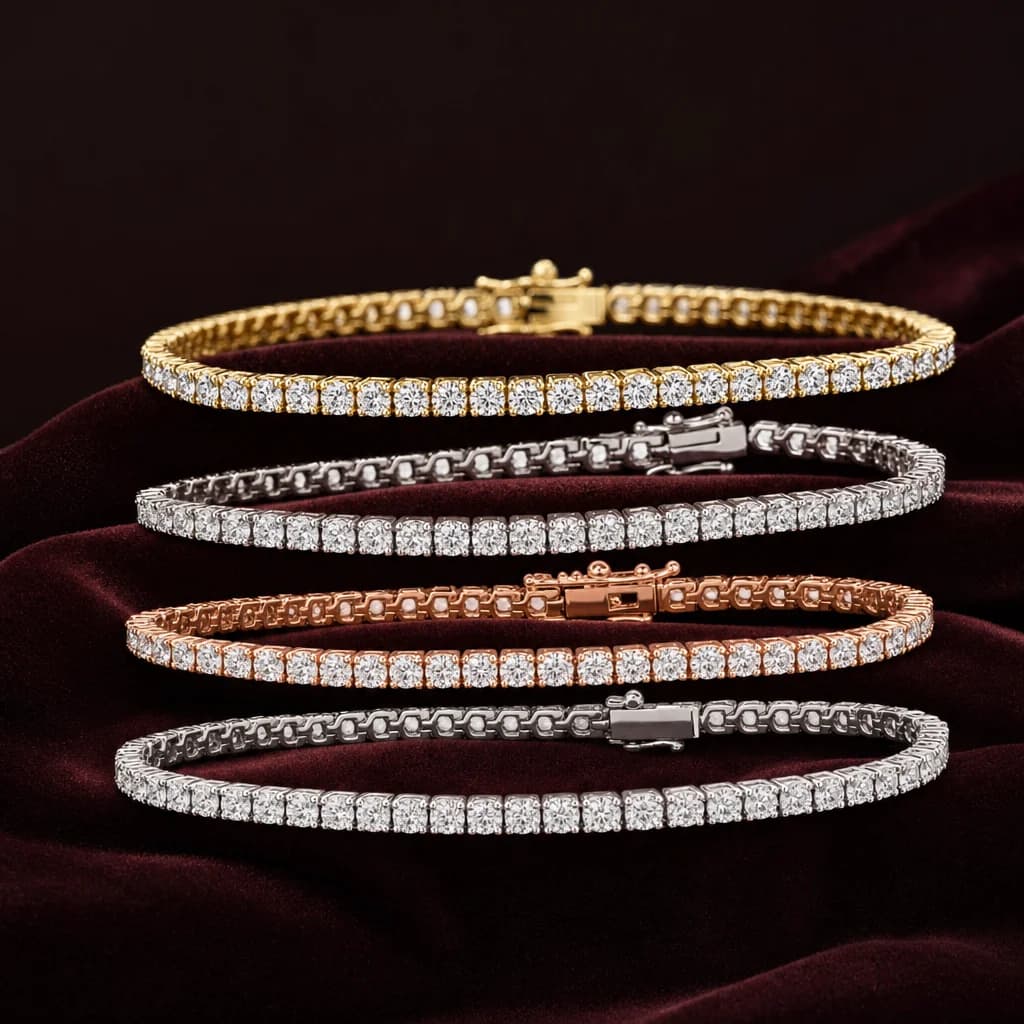 Lab-Grown Diamond Tennis Necklace 2