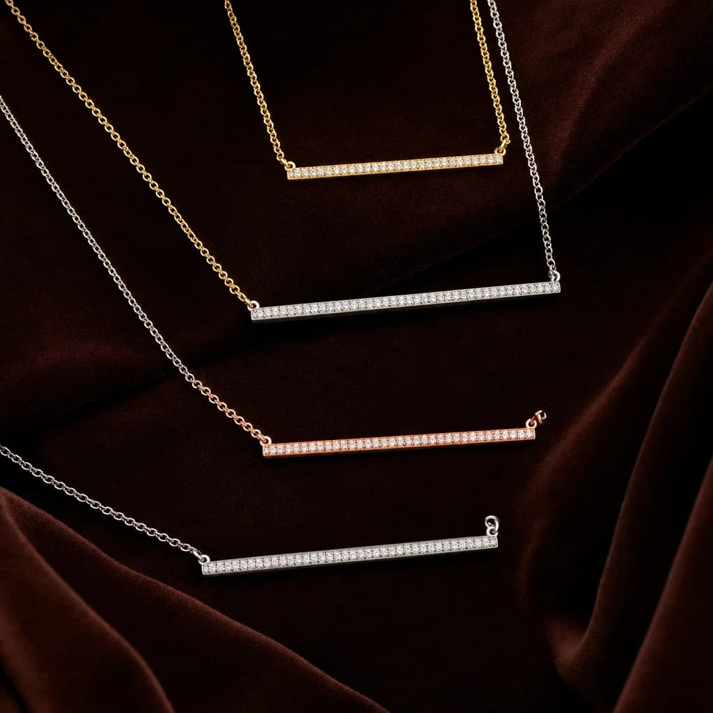 Lab-Grown Diamond Tennis Bracelet 1