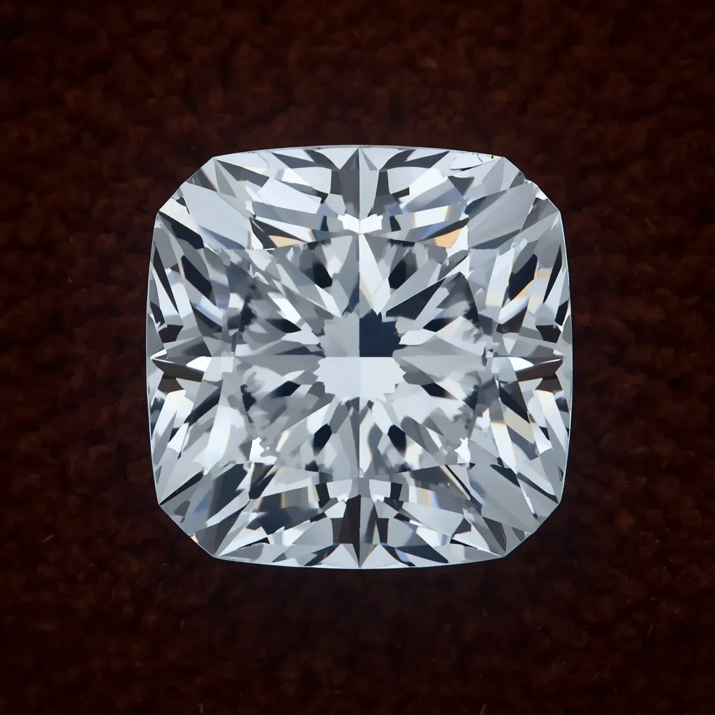 Cushion lab-grown diamond shape IGI certified